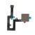 Fingerprint Sensor Flex Cable For Nokia 8 1 Black By - Maxbhi Com