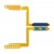 Fingerprint Sensor Flex Cable For Samsung Galaxy A7 2018 Blue By - Maxbhi Com