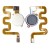Fingerprint Sensor Flex Cable For Xiaomi Redmi 6 Pro Black By - Maxbhi Com
