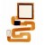 Fingerprint Sensor Flex Cable For Xiaomi Redmi 4x 32gb White By - Maxbhi Com