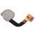 Fingerprint Sensor Flex Cable For Nokia 7 Plus Black By - Maxbhi Com