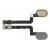 Fingerprint Sensor Flex Cable For Moto G5 Plus Gold By - Maxbhi Com