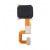 Fingerprint Sensor Flex Cable For Oppo F9 Black By - Maxbhi Com