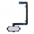 Fingerprint Sensor Flex Cable For Samsung Galaxy A7 2016 White By - Maxbhi Com