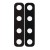 Camera Lens For Samsung Galaxy A9 2018 Black By - Maxbhi Com