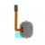 Fingerprint Sensor Flex Cable For Samsung Galaxy A20 Black By - Maxbhi Com