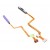 Fingerprint Sensor Flex Cable For Xiaomi Poco X2 Purple By - Maxbhi Com