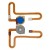 Fingerprint Sensor Flex Cable For Xiaomi Redmi Note 8 Blue By - Maxbhi Com