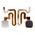 Fingerprint Sensor Flex Cable For Vivo V7 Plus Black By - Maxbhi Com