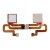Fingerprint Sensor Flex Cable For Xiaomi Redmi Note 3 Silver By - Maxbhi Com