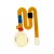 Fingerprint Sensor Flex Cable For 10 Or Tenor E Gold By - Maxbhi Com