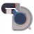 Fingerprint Sensor Flex Cable For Nokia 6 1 Black By - Maxbhi Com