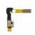 Fingerprint Sensor Flex Cable For Samsung Galaxy S10 Plus White By - Maxbhi Com