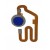 Fingerprint Sensor Flex Cable For Realme 3 Blue By - Maxbhi Com
