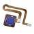 Fingerprint Sensor Flex Cable For Vivo Y91 Blue By - Maxbhi Com