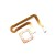 Fingerprint Sensor Flex Cable For Vivo V7 Gold By - Maxbhi Com