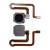 Fingerprint Sensor Flex Cable For Vivo Y17 2019 Black By - Maxbhi Com