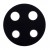 Camera Lens For Nokia 7 2 Black By - Maxbhi Com
