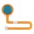 Fingerprint Sensor Flex Cable For Nokia 7 2 Green By - Maxbhi Com