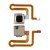 Fingerprint Sensor Flex Cable For Vivo Y95 Black By - Maxbhi Com