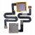 Fingerprint Sensor Flex Cable For Moto M 64gb Grey By - Maxbhi Com