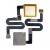 Fingerprint Sensor Flex Cable For Moto M Gold By - Maxbhi Com