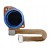 Fingerprint Sensor Flex Cable For Motorola Moto G9 Blue By - Maxbhi Com