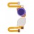 Fingerprint Sensor Flex Cable For Moto G9 Power Violet By - Maxbhi Com