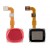 Fingerprint Sensor Flex Cable For Samsung Galaxy A20s Red By - Maxbhi Com