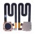 Fingerprint Sensor Flex Cable For Motorola Moto E5 Plus Black By - Maxbhi Com
