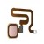 Fingerprint Sensor Flex Cable For Vivo V17 White By - Maxbhi Com