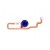 Fingerprint Sensor Flex Cable For Huawei Honor 8c Blue By - Maxbhi Com