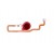 Fingerprint Sensor Flex Cable For Huawei Honor 8c Red By - Maxbhi Com