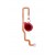 Fingerprint Sensor Flex Cable For Huawei Honor 8c Red By - Maxbhi Com