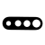 Camera Lens For Vivo U20 Black By - Maxbhi Com