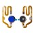 Fingerprint Sensor Flex Cable For Realme 3i Blue By - Maxbhi Com