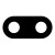 Camera Lens For Oppo R17 Black By - Maxbhi Com