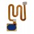 Fingerprint Sensor Flex Cable For Oppo A9 2020 Purple By - Maxbhi Com