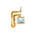 Fingerprint Sensor Flex Cable For Vivo V9 Youth White By - Maxbhi Com
