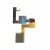 Fingerprint Sensor Flex Cable For Nokia 7 Black By - Maxbhi Com