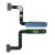 Fingerprint Sensor Flex Cable For Samsung Galaxy F62 Blue By - Maxbhi Com