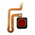 Fingerprint Sensor Flex Cable For Vivo Y11 2019 Black By - Maxbhi Com