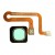 Fingerprint Sensor Flex Cable For Vivo Y11 2019 White By - Maxbhi Com