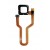 Fingerprint Sensor Flex Cable For Coolpad Note 3 White By - Maxbhi Com