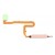 Fingerprint Sensor Flex Cable For Xiaomi Redmi Note 10 Pro Max Brown By - Maxbhi Com