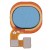 Fingerprint Sensor Flex Cable For Infinix Hot 10 Play Blue By - Maxbhi Com