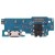 Charging Connector Flex Pcb Board For Samsung Galaxy M32 Black By - Maxbhi Com