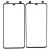 Replacement Front Glass For Vivo V11 Black By - Maxbhi Com
