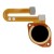Fingerprint Sensor Flex Cable For Motorola Moto G60 Black By - Maxbhi Com