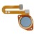 Fingerprint Sensor Flex Cable For Motorola Moto G60 White By - Maxbhi Com